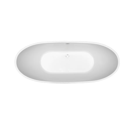 Bồn tắm độc lập Hafele - Nagoya hình bầu dục 1700 - 588 99