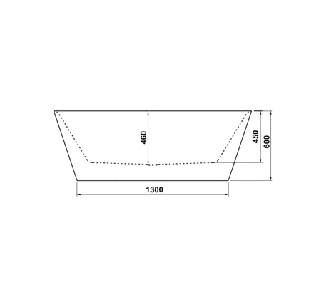 Bồn tắm độc lập Hafele - Nagoya hình chữ nhật 1700 - 588 99