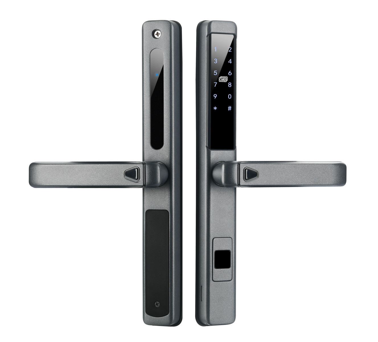 KHÓA VÂN TAY CỬA NHÔM KASSLER KL 599 LX GRAY APP - 599lx 1 1