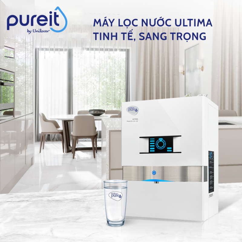 MÁY LỌC NƯỚC PUREIT ULTIMA TRẮNG TREO TƯỜNG ĐỂ BÀN - 6 3