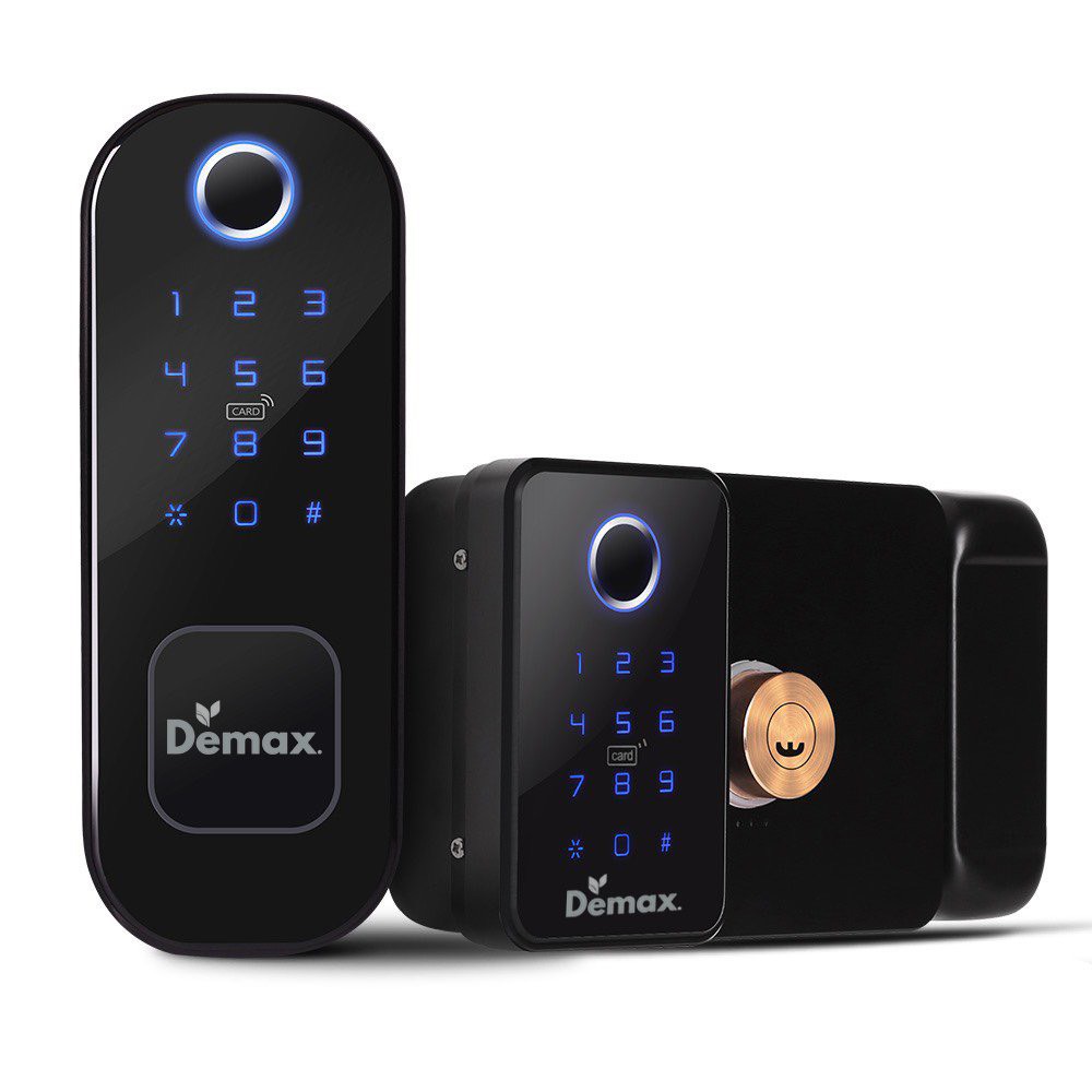 Khóa cửa cổng sắt Chống Mưa Demax SL602 WP - App Bluetooth - 602 1 1