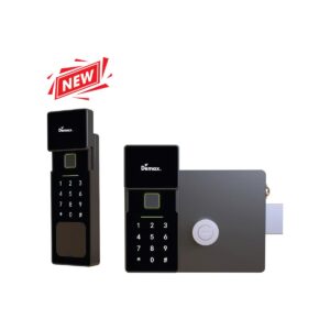 Khoá vân tay cửa cổng sắt Demax SL608 CNC GB chống nước , app wifi, remote Của Đức