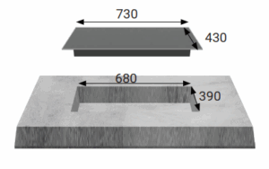 BẾP TỪ ĐÔI KAFF KF-FL68II - 66
