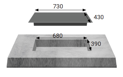 BẾP TỪ ĐÔI KAFF KF-FL68II - 66