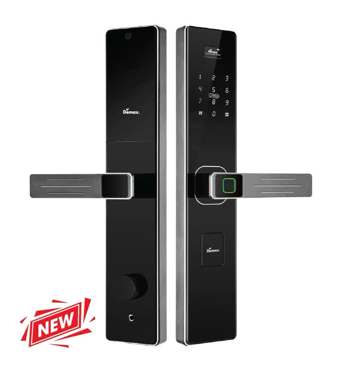 Khoá cửa vân tay Demax EL680 GS CNC App wifi – Của Đức