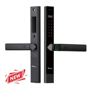 Khoá vân tay cửa nhôm Demax El688 BN App wifi của Đức - Chống nước
