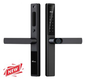 Khoá vân tay cửa nhôm Demax El699 Lux AG App wifi - Chống nước của Đức