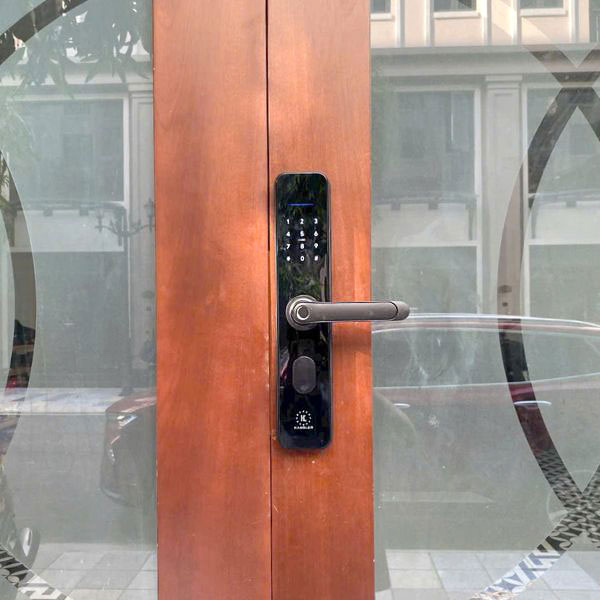 KHOÁ CỬA VÂN TAY KASSLER KL 696 BLACK APP - 7 3