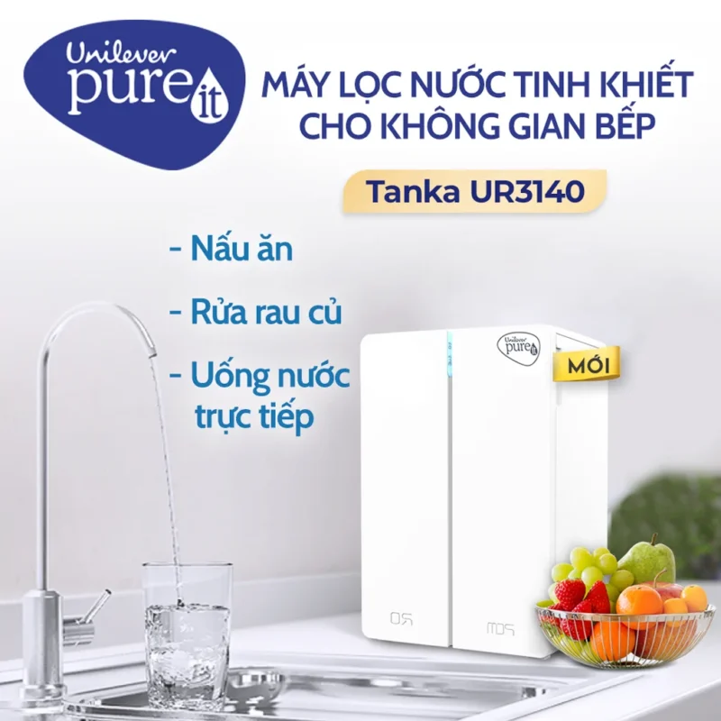 MÁY LỌC NƯỚC PUREIT TANKA ÂM TỦ BẾP