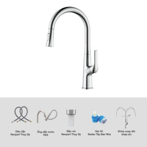 VÒI RỬA CHÉN KLUGER KLF0002C