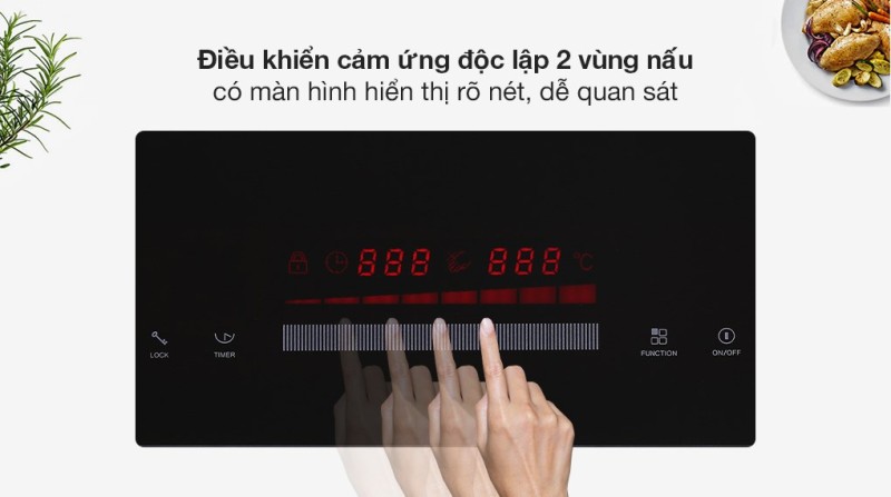 BẾP TỪ ĐÔI JUNGER CEJ-201-II - 7
