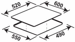 BẾP TỪ 4 VÙNG NẤU KAFF KF-HGEM919  - 70