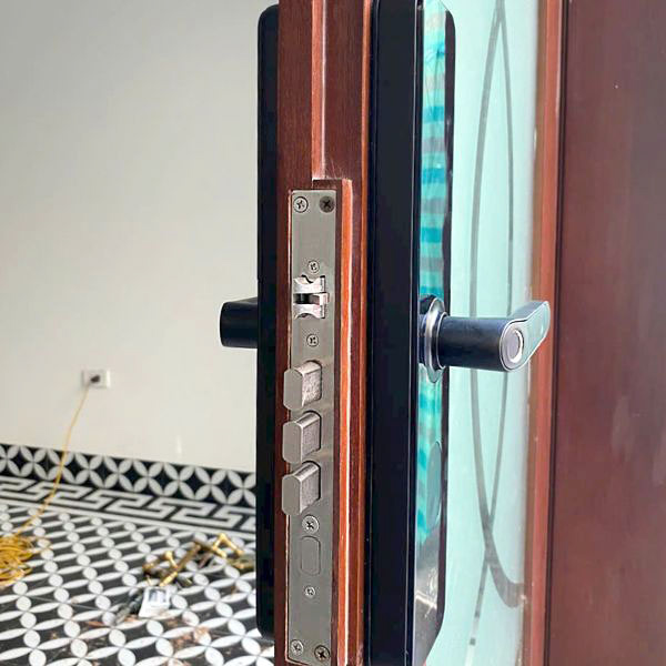 KHOÁ CỬA VÂN TAY KASSLER KL 696 BLACK APP - 8 4