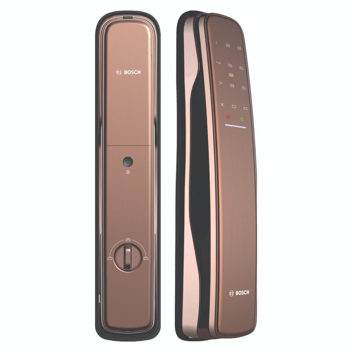 KHÓA CỬA VÂN TAY APP WIFI BOSCH EL800X EU AMBER GOLD  - 800eud 3