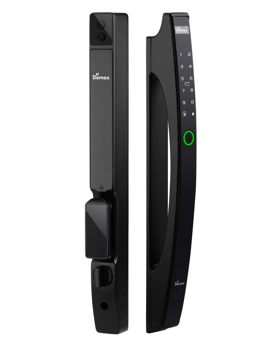 Khoá cửa thông minh Demax SL802 BL App Wifi chống nước Của Đức