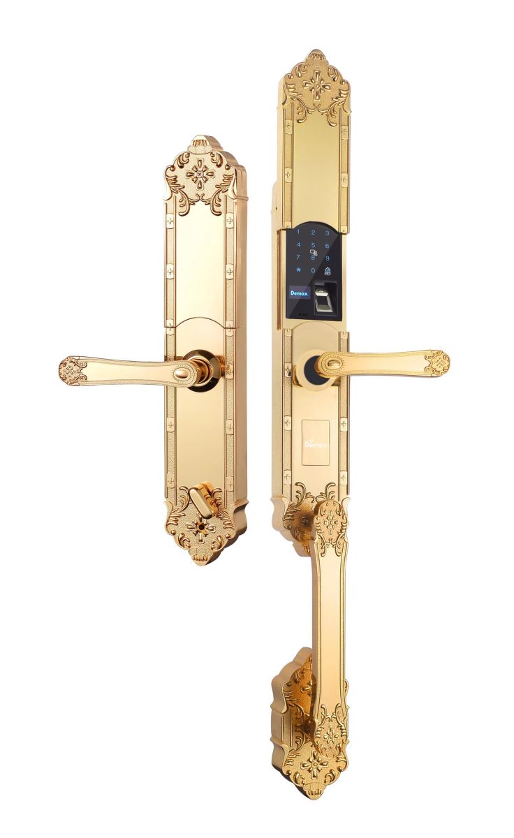Khóa vân tay - App Wifi đại sảnh tân cổ Demax SL 819 Gold - Của Đức - 819 1