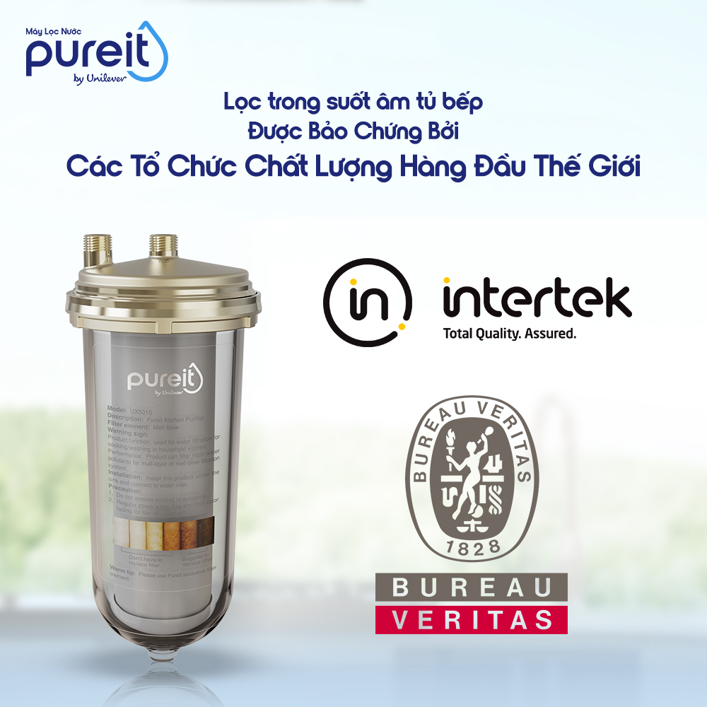 LỌC THÔ TRONG SUỐT ÂM TỦ BẾP PUREIT - 9