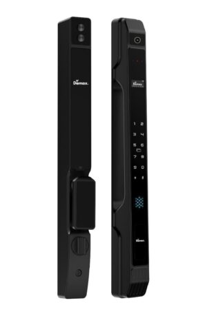 Khoá vân tay Demax SL901 BL Face ID, App Wifi,Camera chuông cửa Của Đức chống nước