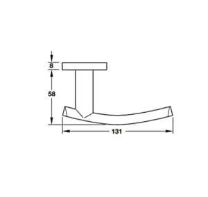 Tay nắm gạt đế dài Hafele - Hình Oval - 903 98 467 dimd1 457x431 crop center