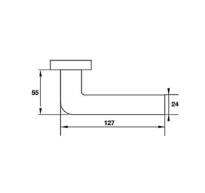 Tay nắm gạt đế dài Hafele - cửa đi - 903 98 469 dimd1 457x431 crop center