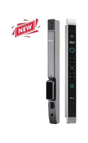 Khoá cửa vân tay Demax SL908 AG Face ID Remote, App Wifi camera chuống cửa Của Đức