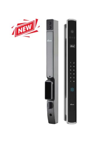 Khoá cửa vân tay Demax SL909 AG Face ID Remote, App Wifi camera chuống cửa Của Đức
