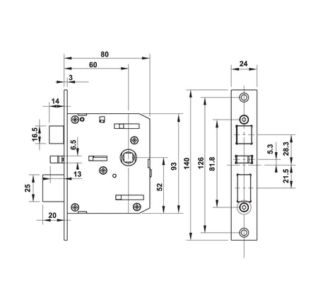 KHÓA ĐIỆN TỬ HAFELE DL7100 (KHÔNG BAO GỒM PIN) - 912 05