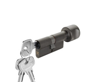 Ruột khóa cửa phòng Hafele màu Graphite Black