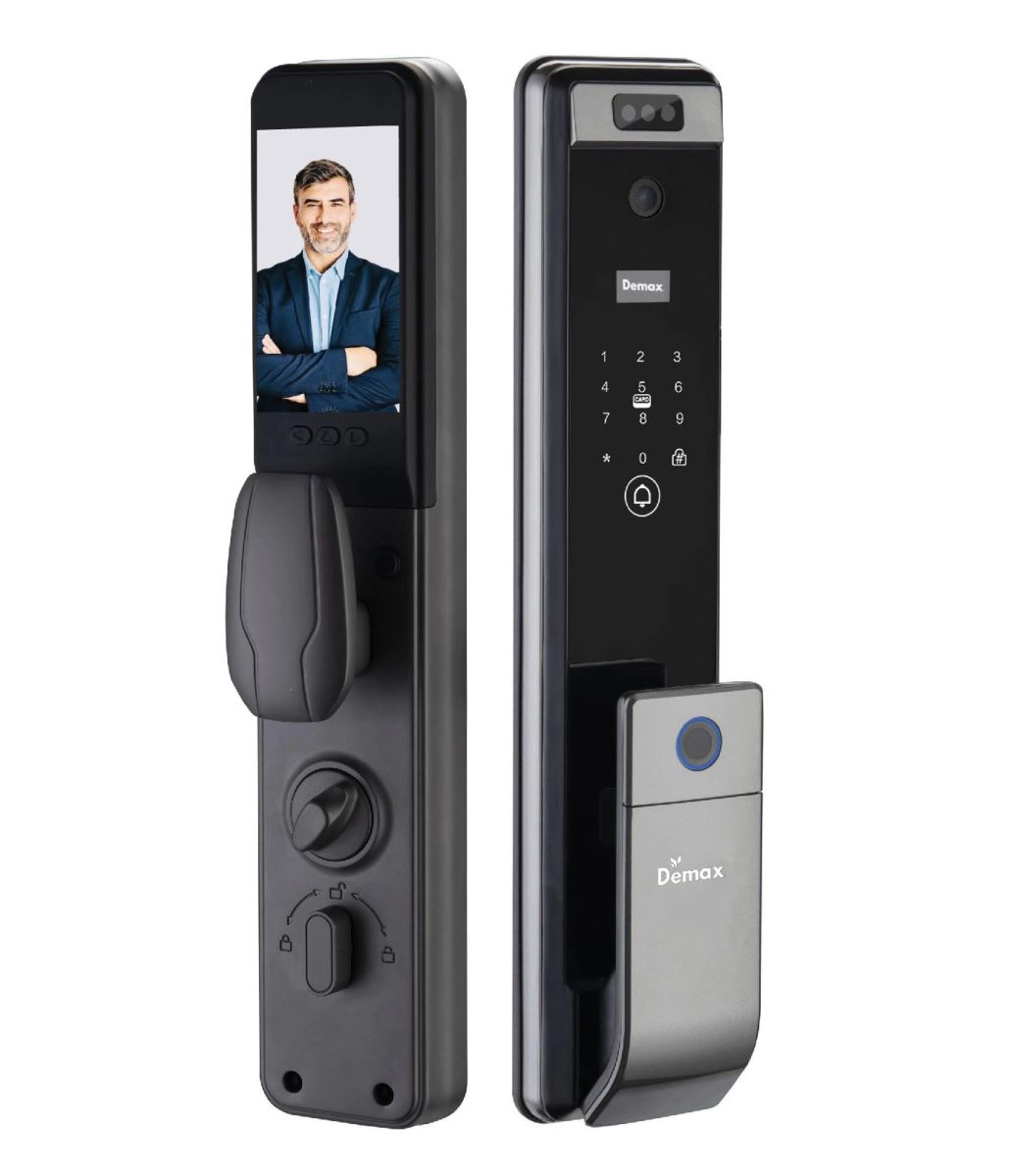 KHÓA CỬA VÂN TAY FACE ID APP WIFI DEMAX SL916 GS  - 918gs 1