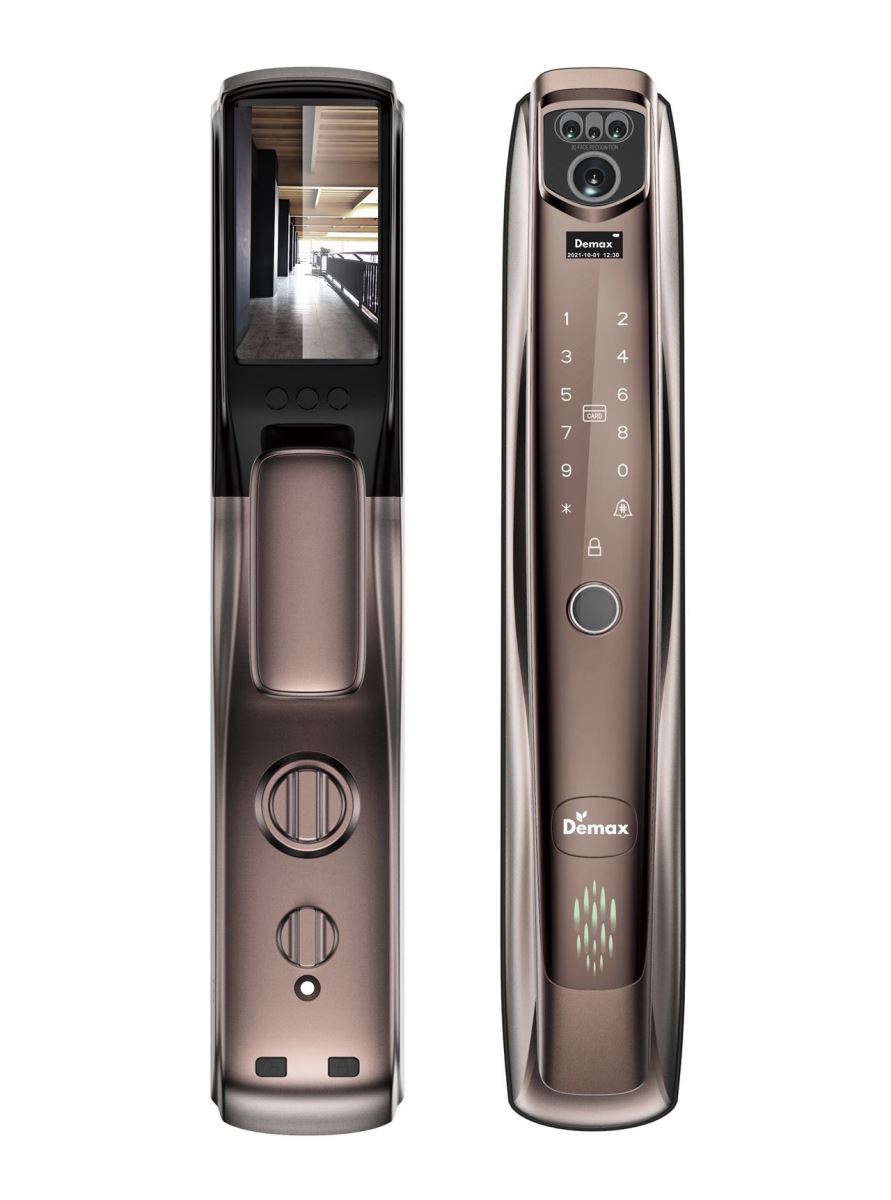 KHÓA CỬA NHẬN DIỆN FACE ID APP WIFI DEMAX SL920 PB - 920pb 1