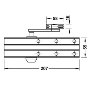Thiết bị đóng tự động Hafele DCL 15 - 931 84 623 dimd 457x431 crop center