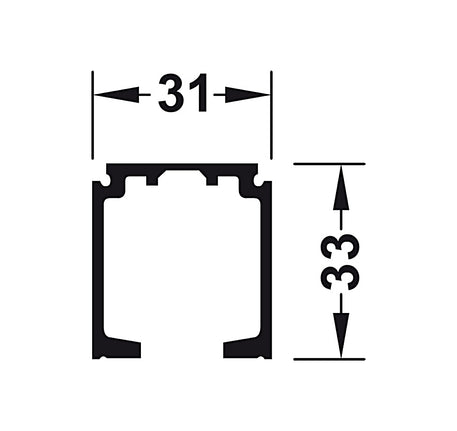 Ray trượt và phụ kiện Hafele (phù hợp với 120-P, 120-K, 120-O và 120-I) - 940 43