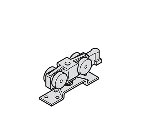 Bánh xe trượt Hafele 240 kg - Phụ kiện Slido classic 250-P - 942 34
