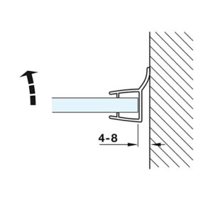 Ron cửa phòng tắm kính Hafele - 950 50 009 dimd1 457x431 crop center