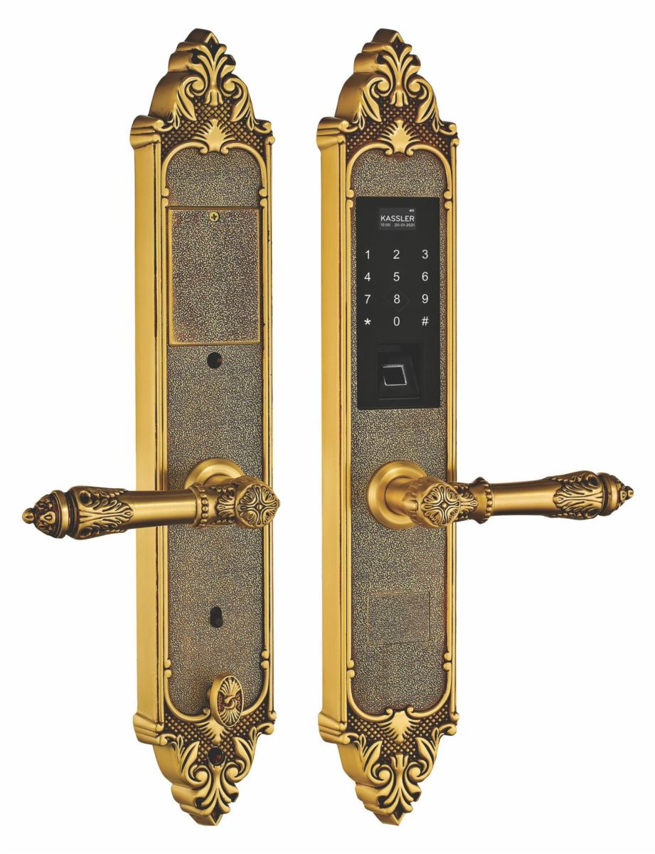 KHOÁ VÂN TAY TÂN CỔ KASSLER KL 959C GOLD CHỐNG MƯA - 959 c 1