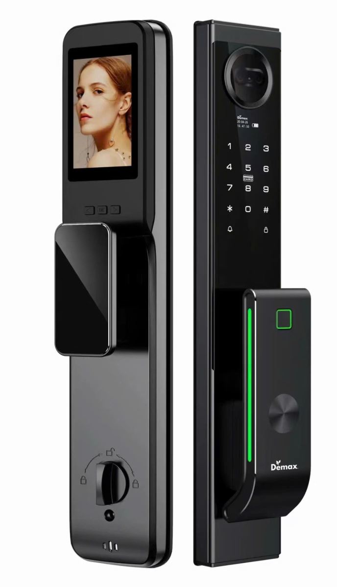 Khóa cửa thông minh Demax EL966 VF CNC face ID, App Wifi - 966vf1 1