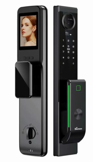 Khóa cửa thông minh Demax EL966 VF CNC face ID, App Wifi