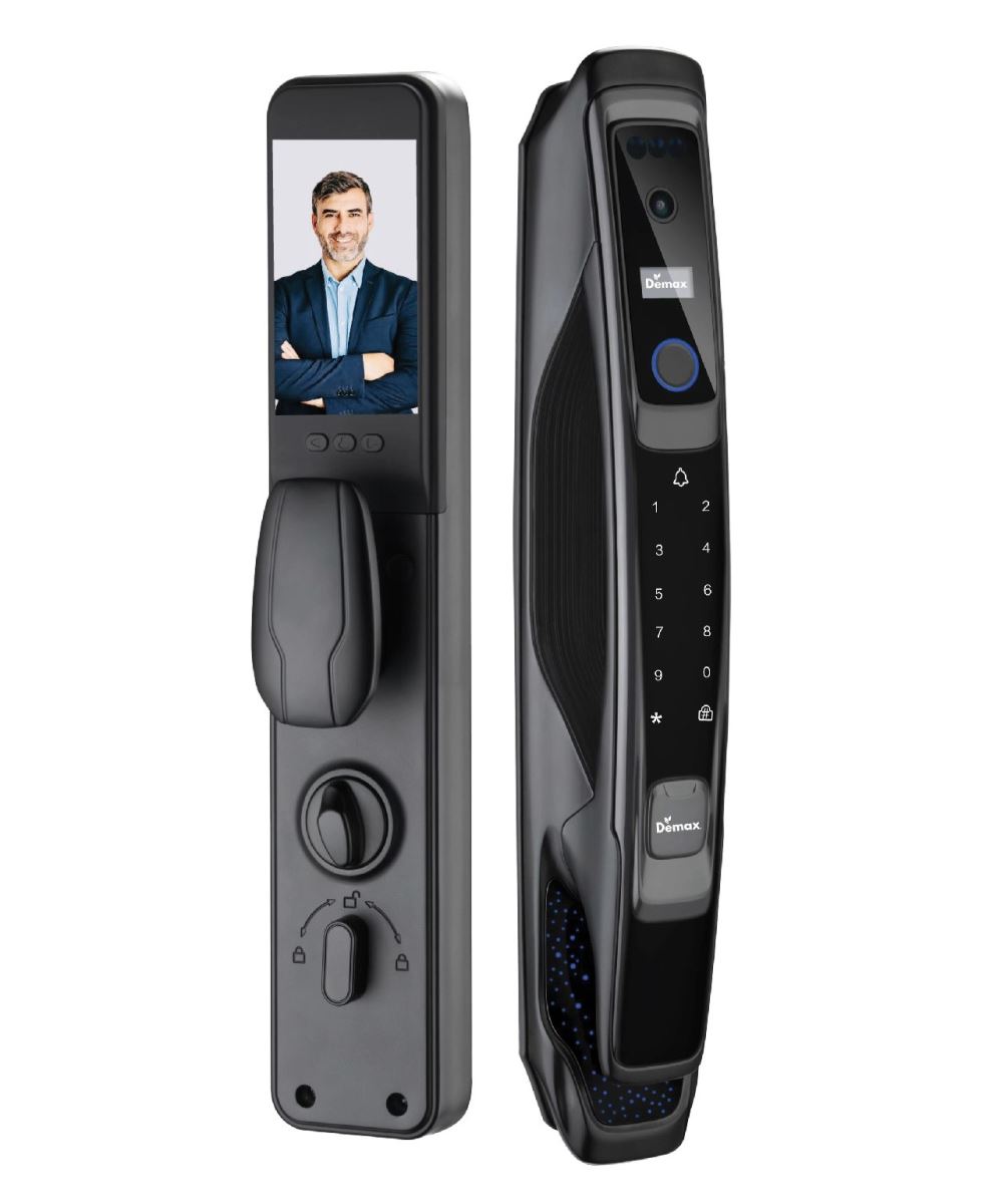 KHÓA CỬA FACE ID APP WIFI DEMAX SL968 BN