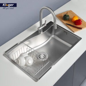 HÌNH ẢNH THỰC TẾ CỦA CHẬU RỬA CHÉN KLUGER KF8131FS S80