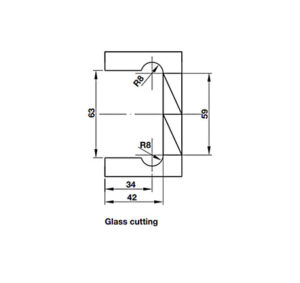 Bản lề kính tường 90° Hafele - 981 77 900 dimd2 457x431 crop center