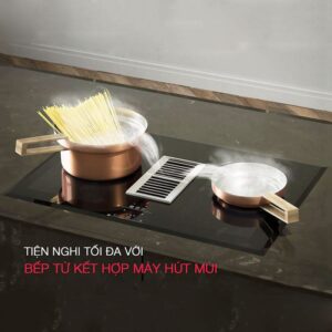 BẾP TỪ KẾT HỢP HÚT MÙI 4 VÙNG NẤU HAFELE HC-IHH77D (536.61.655) - Bep tu ket hop hut mui HAFELE HC IHH77D 536.61.655 1 1