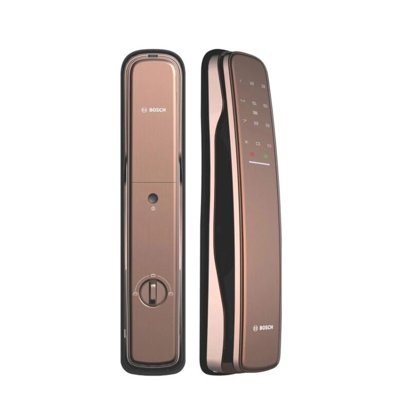 KHÓA CỬA VÂN TAY APP WIFI BOSCH EL800A DE MÀU ĐỒNG