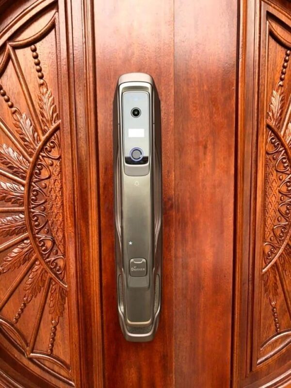 KHÓA CỬA VÂN TAY FACE ID APP WIFI DEMAX SL968 CB