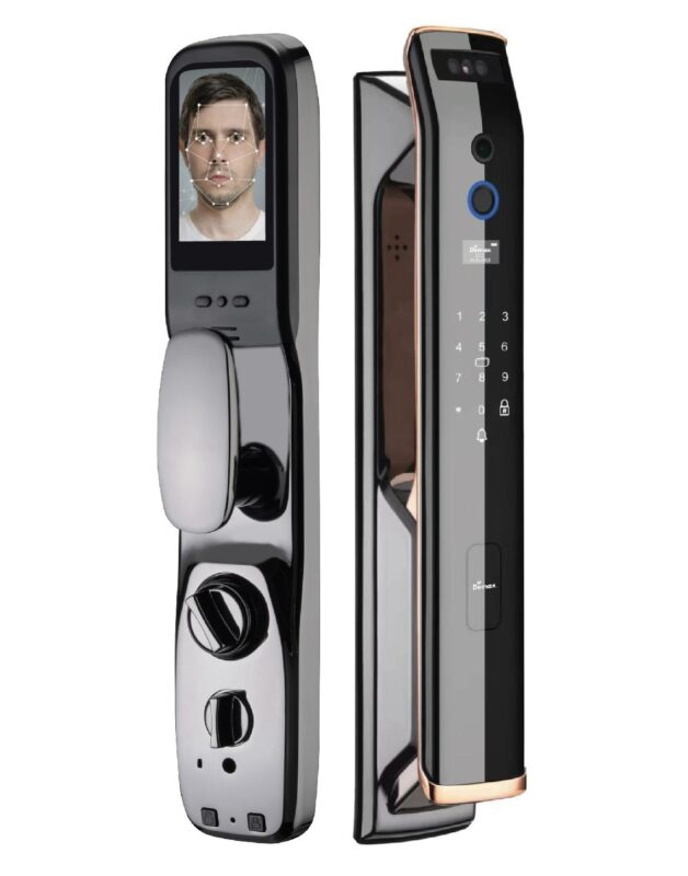 KHÓA CỬA NHẬN DIỆN FACE ID APP WIFI DEMAX SL999 LG