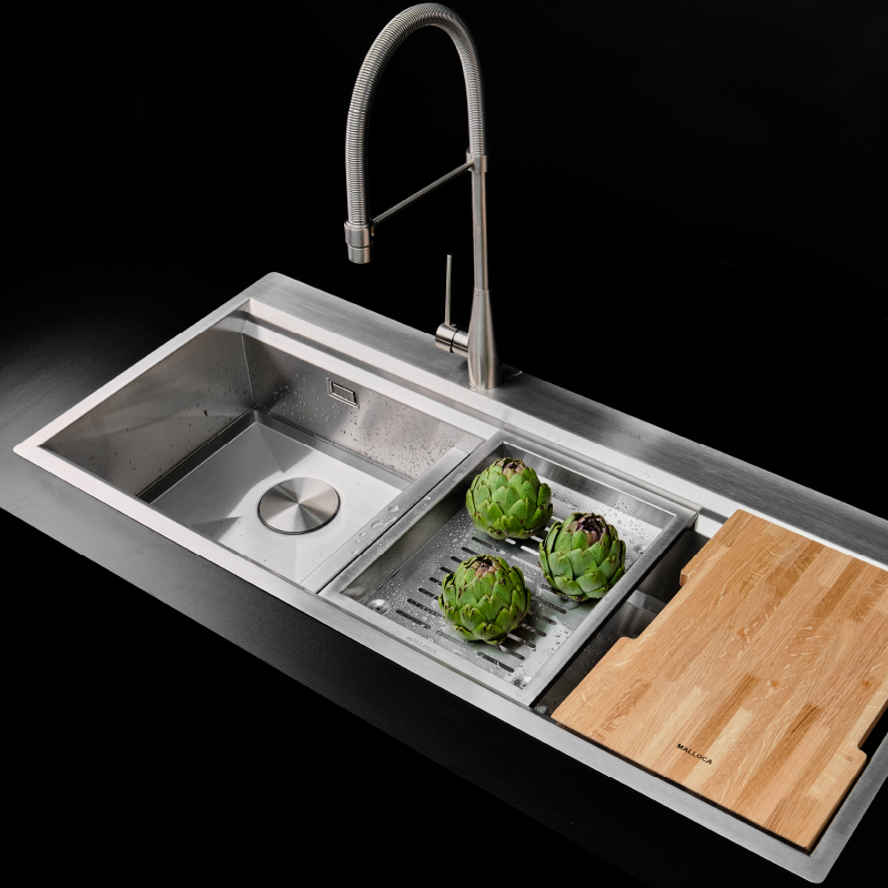 CHẬU RỬA CHÉN MALLOCA SLIDE MS 862