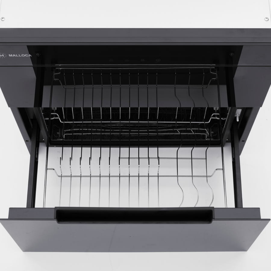 BÊN TRONG MÁY SẤY CHÉN DĨA ÂM TỦ MALLOCA MSC-1005