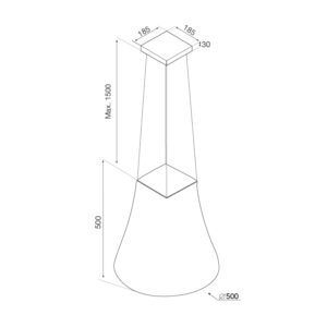 MÁY HÚT KHÓI KHỬ MÙI KẾT HỢP TREO ĐỘC LẬP MALLOCA ADEL P-3810 - adel p 3810 up 12 2023