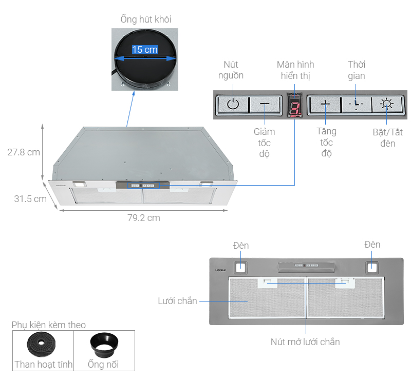 MÁY HÚT MÙI ÂM TỦ HAFELE HH-BI79A (533.80.038) - am tu hafele hh bi79a n
