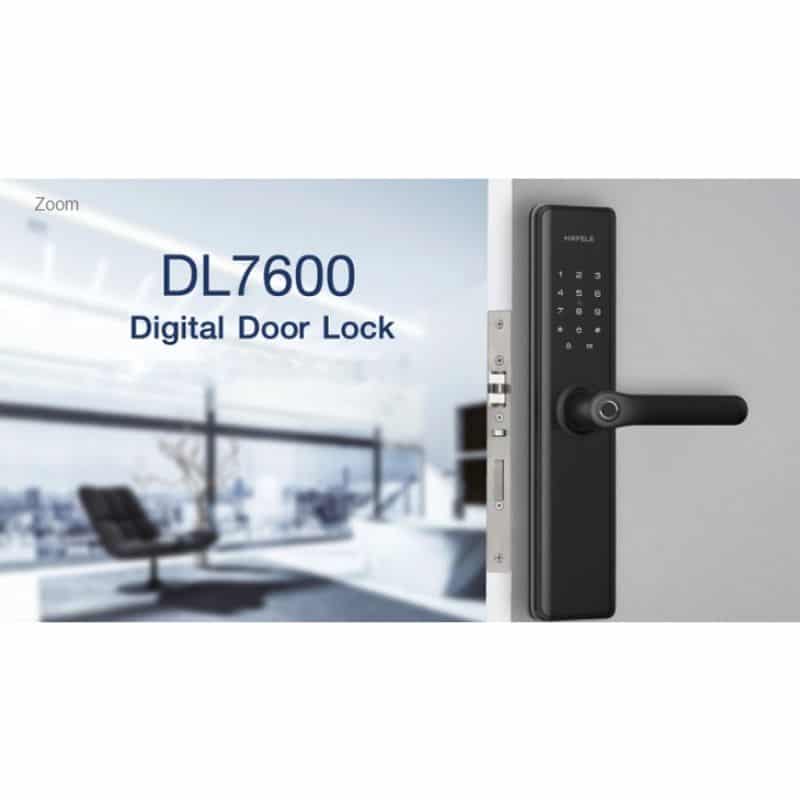 KHÓA ĐIỆN TỬ HAFELE DL76000 MÀU ĐEN 912.20.237 