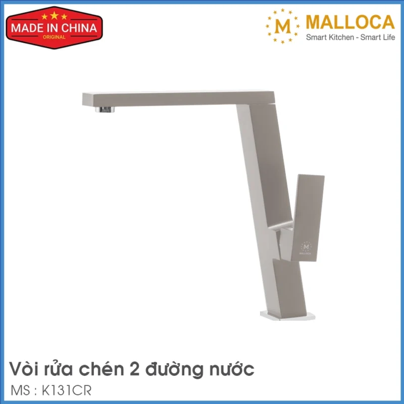 VÒI CHẬU RỬA CHÉN MALLOCA K131CR